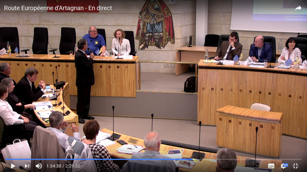 conférence route d'artagnan